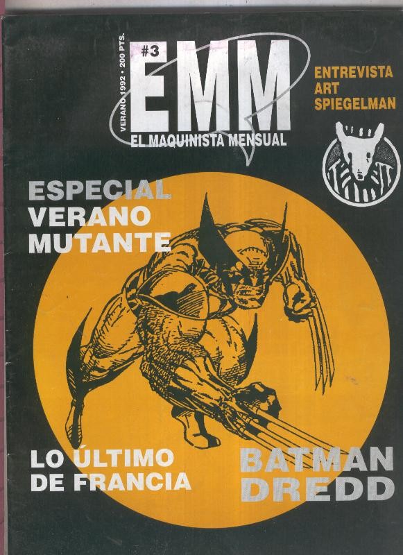 Fanzine: El maquinista mensual numero 03: especial verano mutante