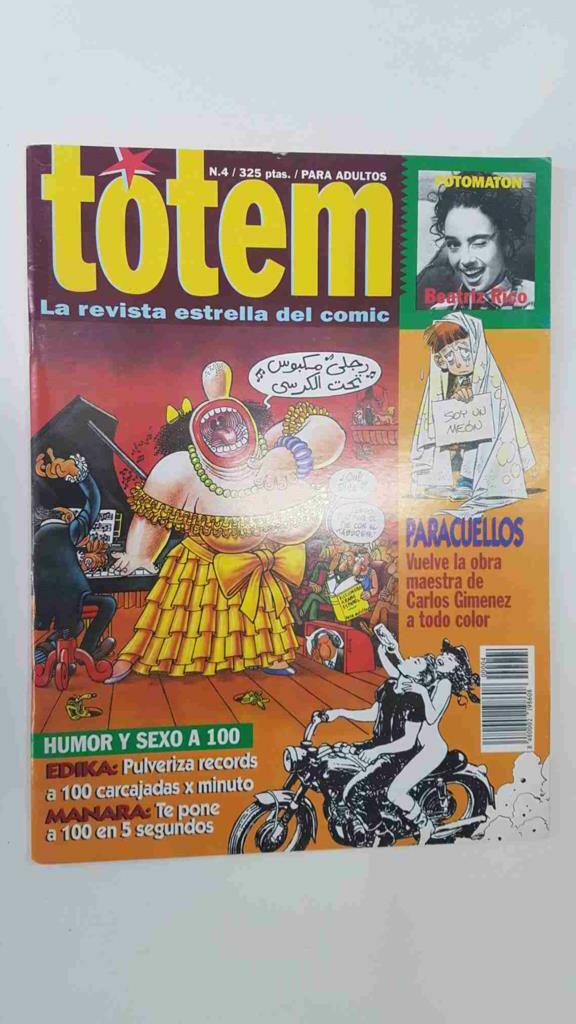 Revista Totem num 4: año I (abril 1994): Manara Click 3, Fotomaton Beatriz Rico
