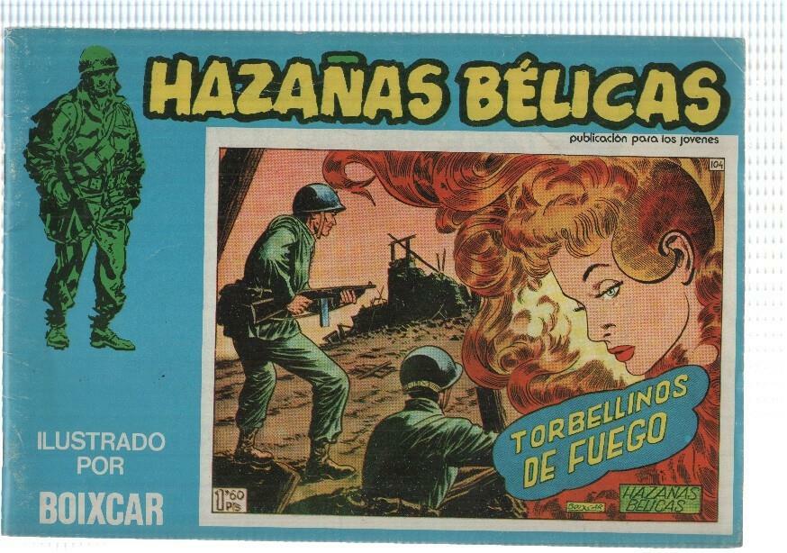 Boixcar, Ursus: Hazañas Belicas num 140 vol. XL (serie azul, 1973) - Torbellinos de Fuego