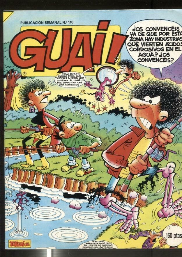 Guai numero 110: Chicha, tato y clodoveo, Asterix y el caldero