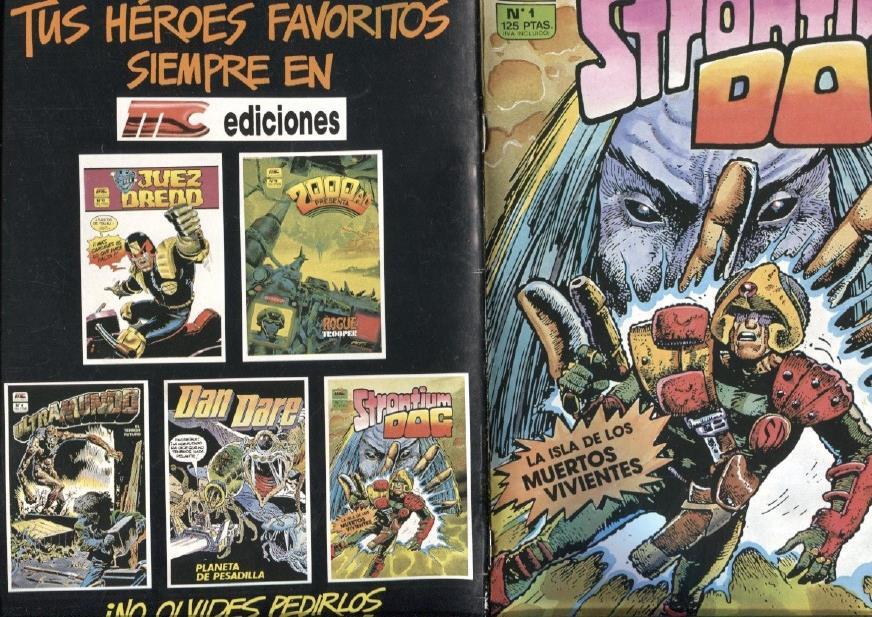 MC Ediciones: Strontium Dog numero 1:  (procede de retapado)