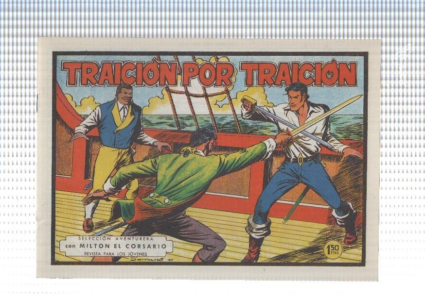 Facsimil: Milton el Corsario numero 103: Traicion por traicion
