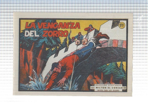 Facsimil: Milton el Corsario numero 100: La venganza del zorro