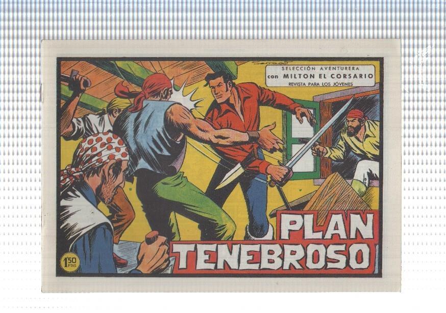 Facsimil: Milton el Corsario numero 095: Plan tenebroso