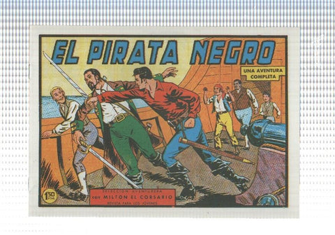 Facsimil: Milton el Corsario numero 069: El pirata negro