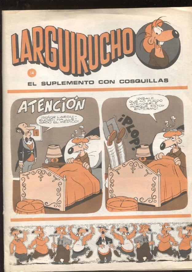 Larguirucho numero 14: suplemento de cosquillas