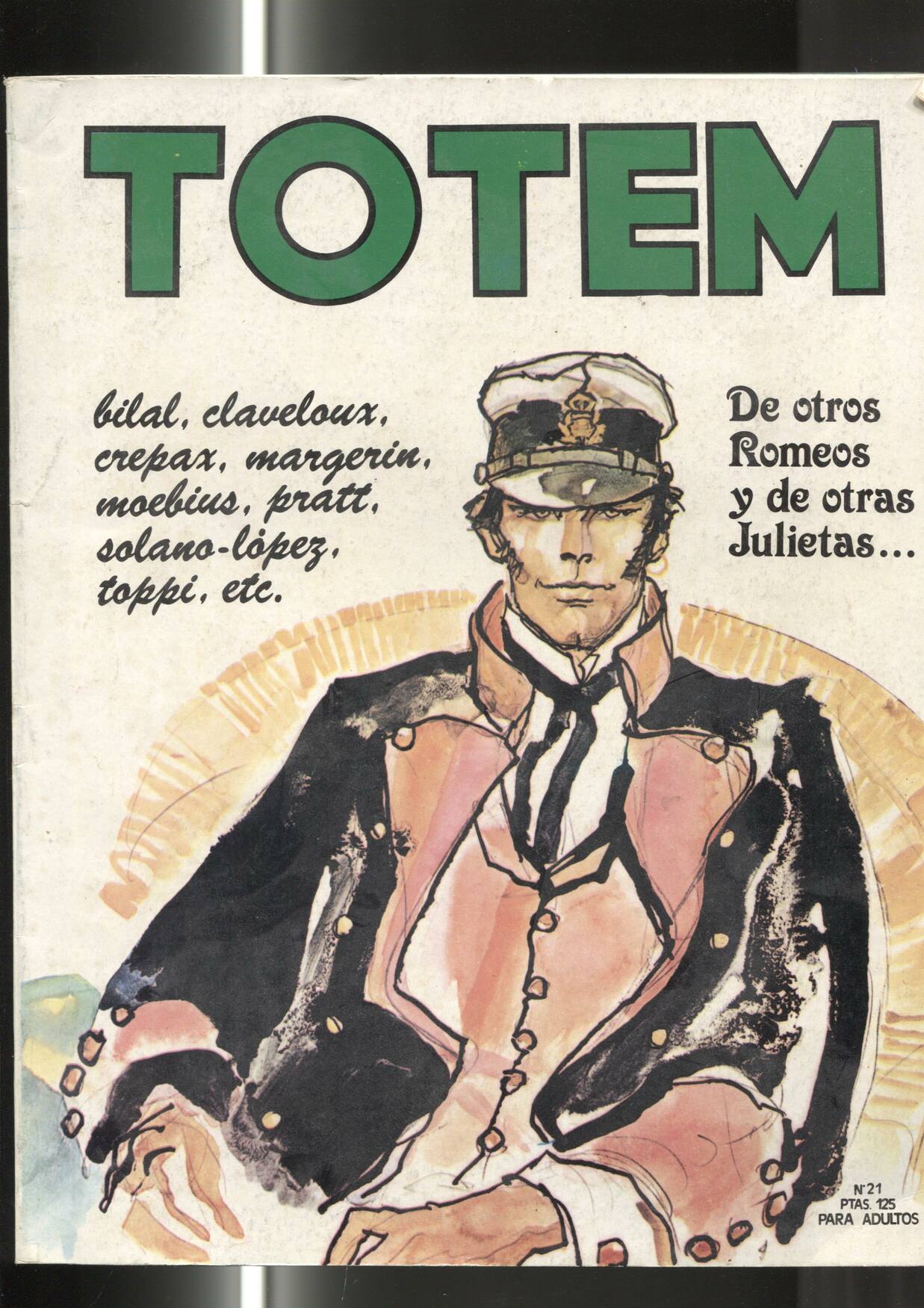 Totem revista numero 21:  De otros romeos y julietas de corto maltes