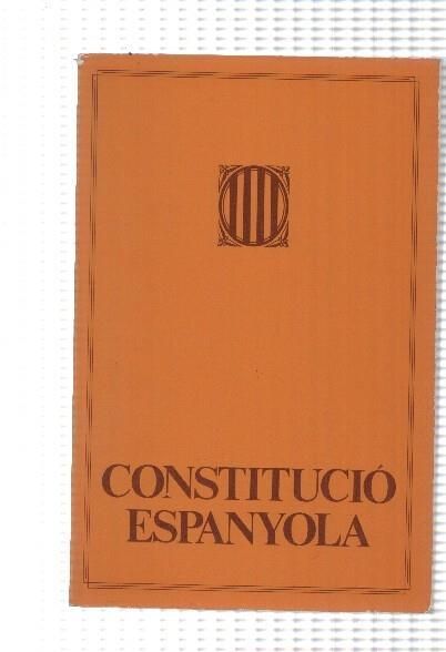 Constitucio Espanyola - Publicacions del Parlament de Catalunya