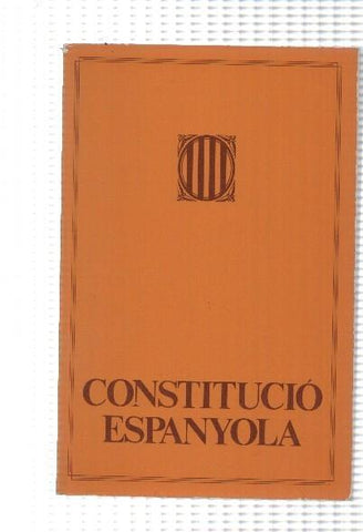 Constitucio Espanyola - Publicacions del Parlament de Catalunya