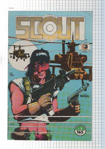 Scout numero 02 - Un dia de campo parte 2. Comics Forum. Eclipse Comics
