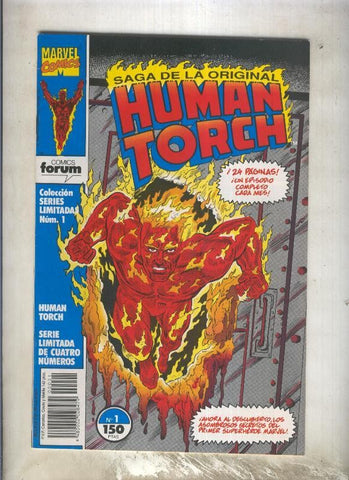 Planeta: Series Limitadas numero 01: Human Torch (antorcha humana) numero 1