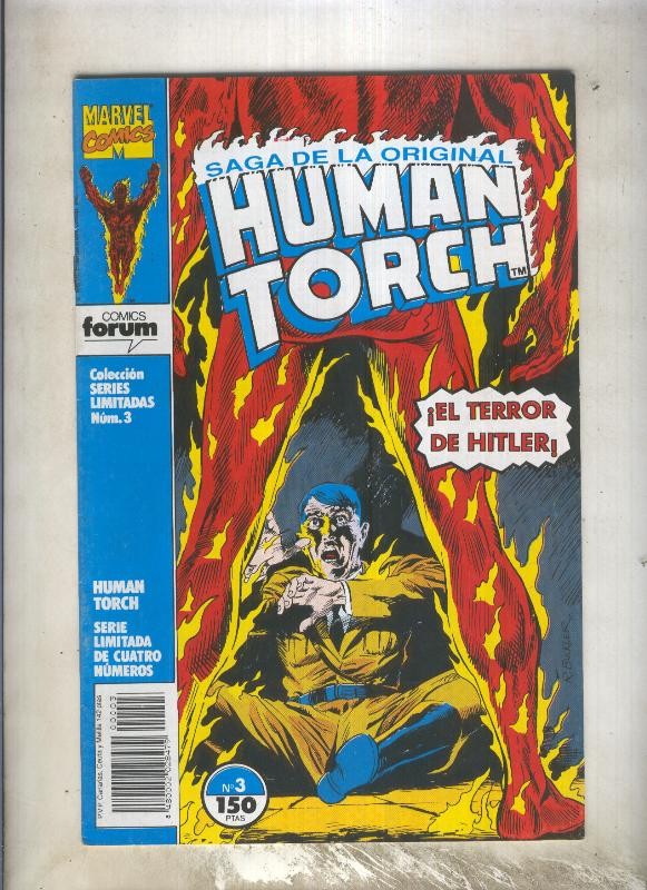 Planeta: Series Limitadas numero 03: Human Torch (antorcha humana) numero 3