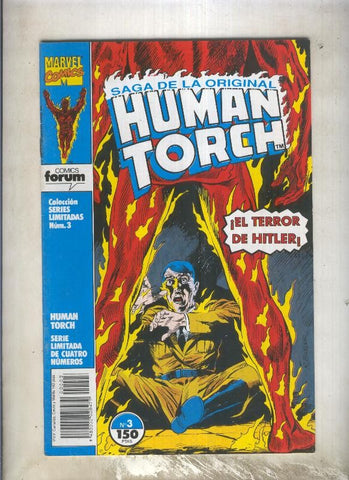 Planeta: Series Limitadas numero 03: Human Torch (antorcha humana) numero 3