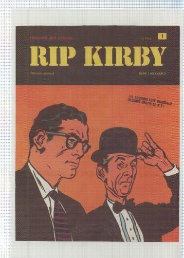 Ficha tebeo numerada 392: Rip Kirby de Edit Burula, (dibujo Alex Raymond)