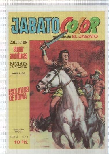 Ficha tebeo numerada 396: El Jabato color, de Edit Bruguera, (dibujo Darnis)