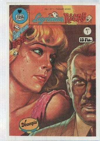 Ficha tebeo numerada 404: Lagrimas, risas y amor, de Edit Argumentos de España (dibujo A.Gutierrez)