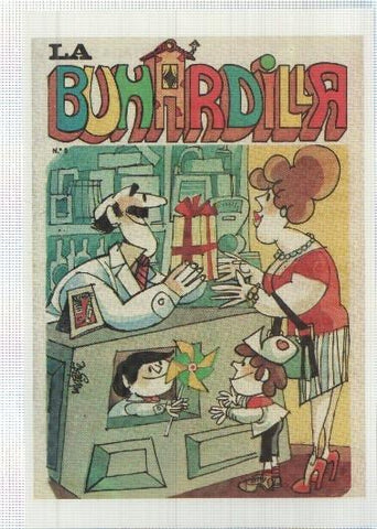Ficha tebeo numerada 416: La Buhardilla, edit  Union detallistas alimentacion (dibujo varios)