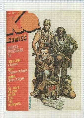 Ficha tebeo numerada 419: K.O.Comics, edit  Metropol (dibujo varios)
