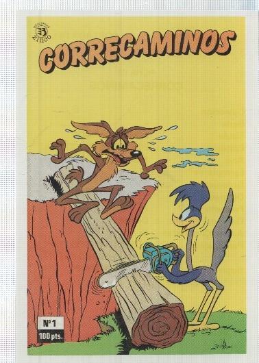 Ficha tebeo numerada 423: Correcaminos, edit  Zinco (dibujo varios)