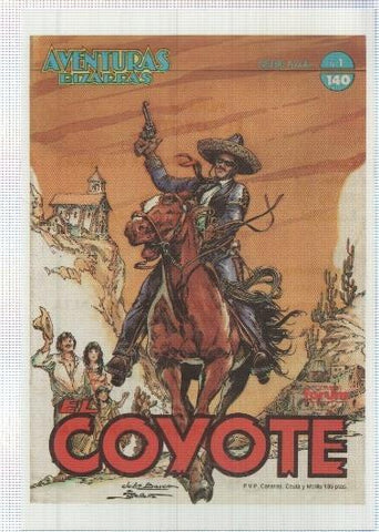 Ficha tebeo numerada 424: El Coyote, edit  Forum (dibujo varios)