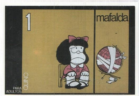 Ficha tebeo numerada 429: Mafalda, edit Lumen (dibujo Quino)