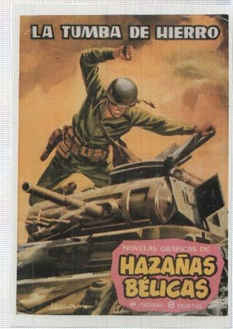 Ficha tebeo numerada 447: Hazañas Belicas verticales , edit Toray (dibujo varios)
