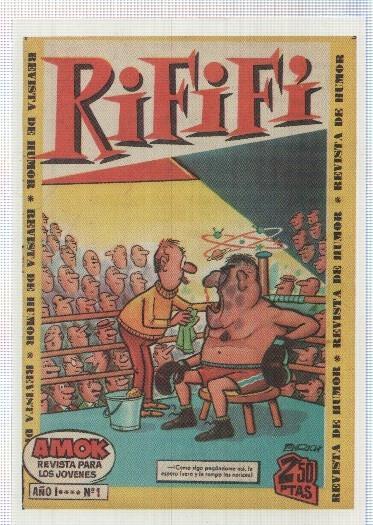 Ficha tebeo numerada 452: Rififi , edit Hispano Americana (dibujo varios)