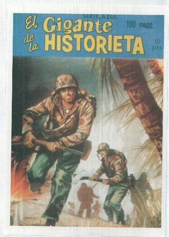 Ficha tebeo numerada 456: El Gigante de la Historieta serie azul , edit Manhattan (dibujo varios)