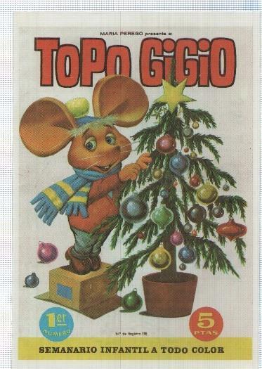 Ficha tebeo numerada 480: Topo gigio, edit Semic Española (dibujo varios)
