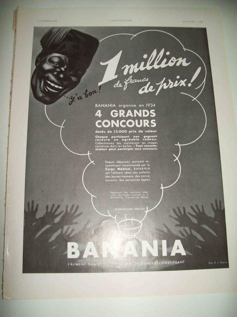 LAMINA 15158: Publicidad del concurso de Banania