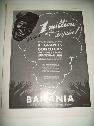 LAMINA 15158: Publicidad del concurso de Banania