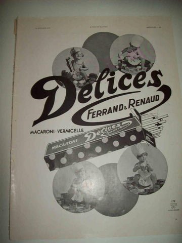 LAMINA 15153: Publicidad de Delices Ferrand