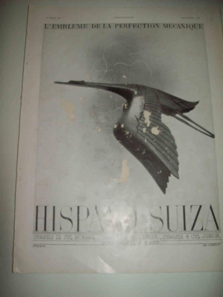 LAMINA 15128: Publicidad de Hispano Suiza