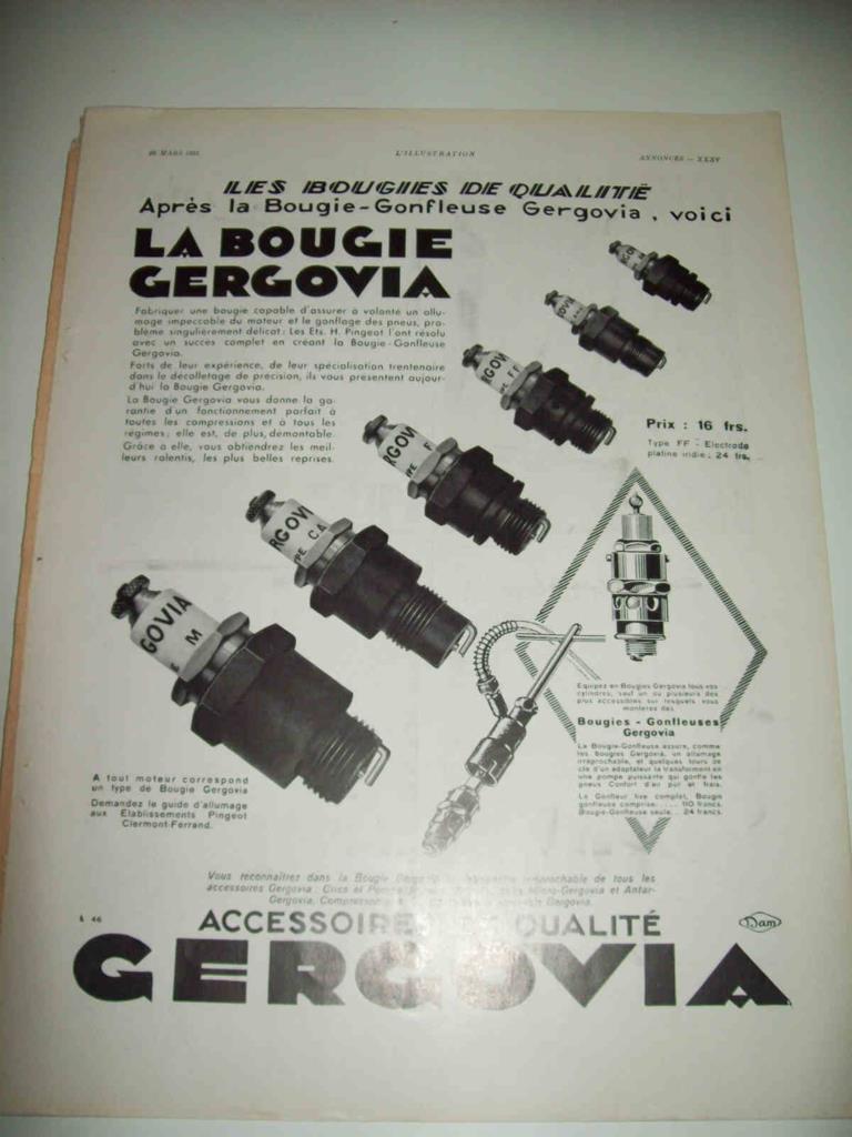 LAMINA 15115: Publicidad de Asesores Gergovia