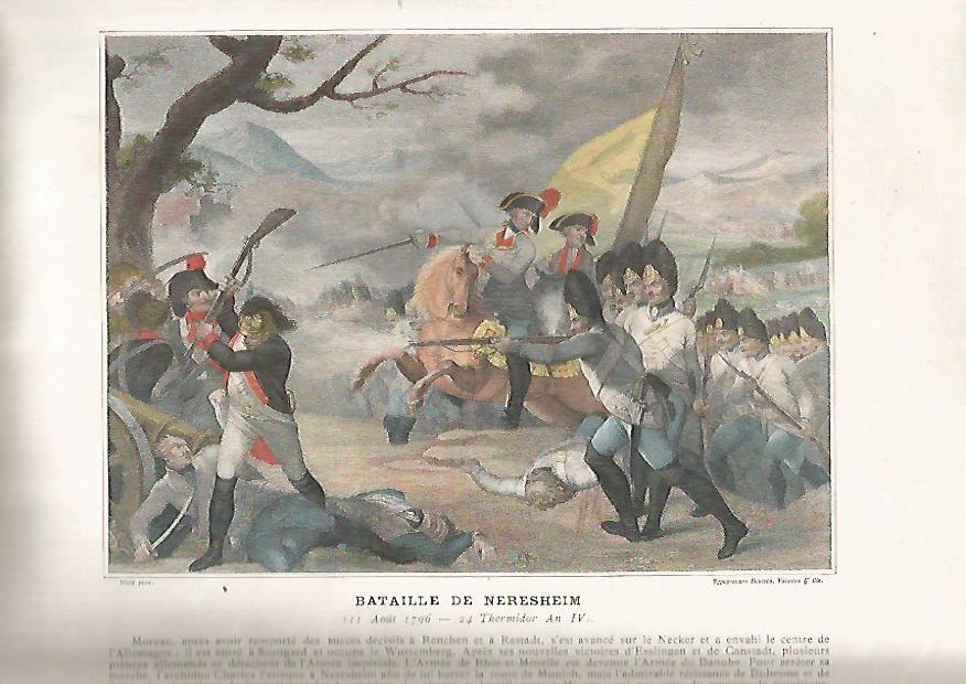 LAMINA 15189: Batalla de Neresheim. 1796