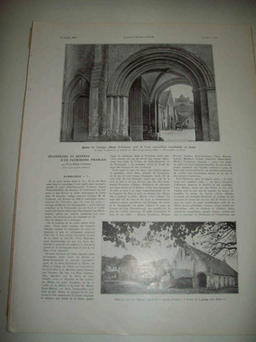 LAMINA 15134: Entrada a la Abadia de Ardenne