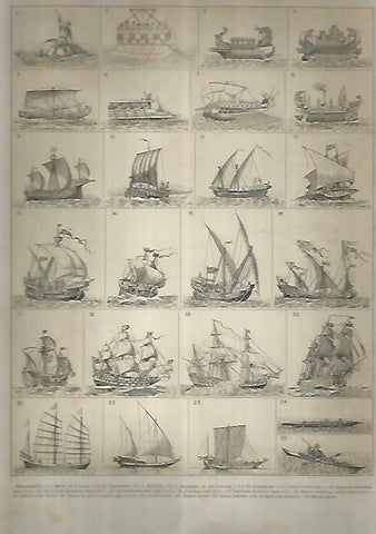 LAMINA 15192: Embarcaciones a vela