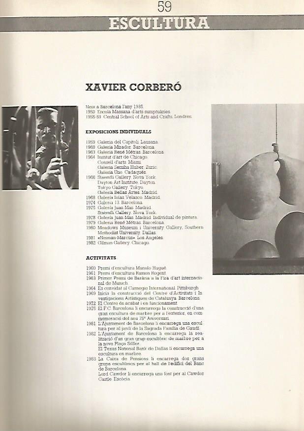 LAMINA 15244: Esculturas de Xavier Corbero