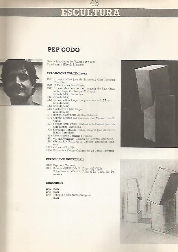 LAMINA 15237: Esculturas de Pep Codo