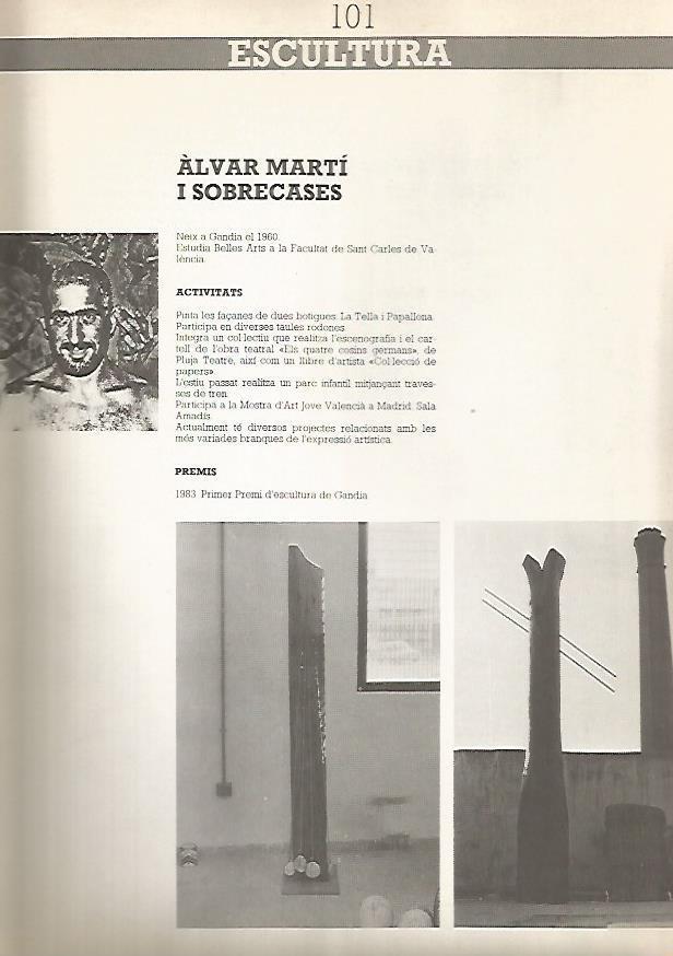 LAMINA 15265: Esculturas de Alvar Marti i Sobrecases