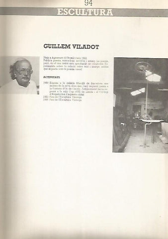 LAMINA 15261: Esculturas de Guillem Viladot