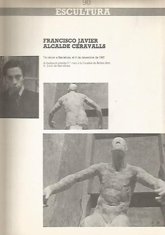 LAMINA 15259: Esculturas de Francisco Javier Alcalde Ceravalls