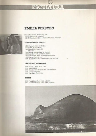 LAMINA 15256: Esculturas de Emilia Perucho
