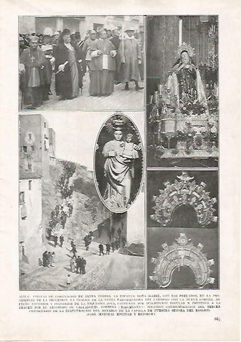 LAMINA 15204: Fiestas de Santa Teresa en Avila