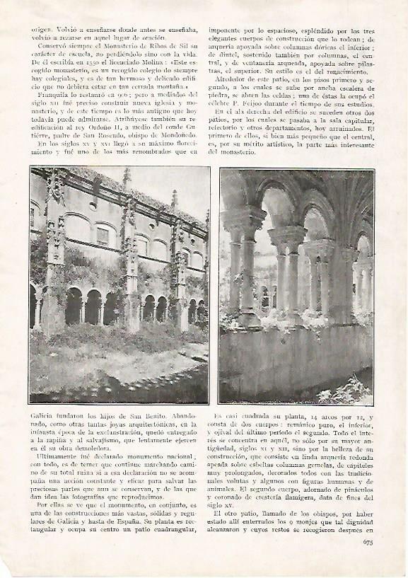 LAMINA 15198: Monasterio de Sant Esteve de Ribes de Sil