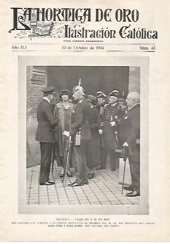 LAMINA 15197: Viaje del rey Alfonso XIII a Sevilla