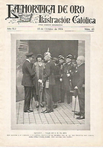 LAMINA 15197: Viaje del rey Alfonso XIII a Sevilla