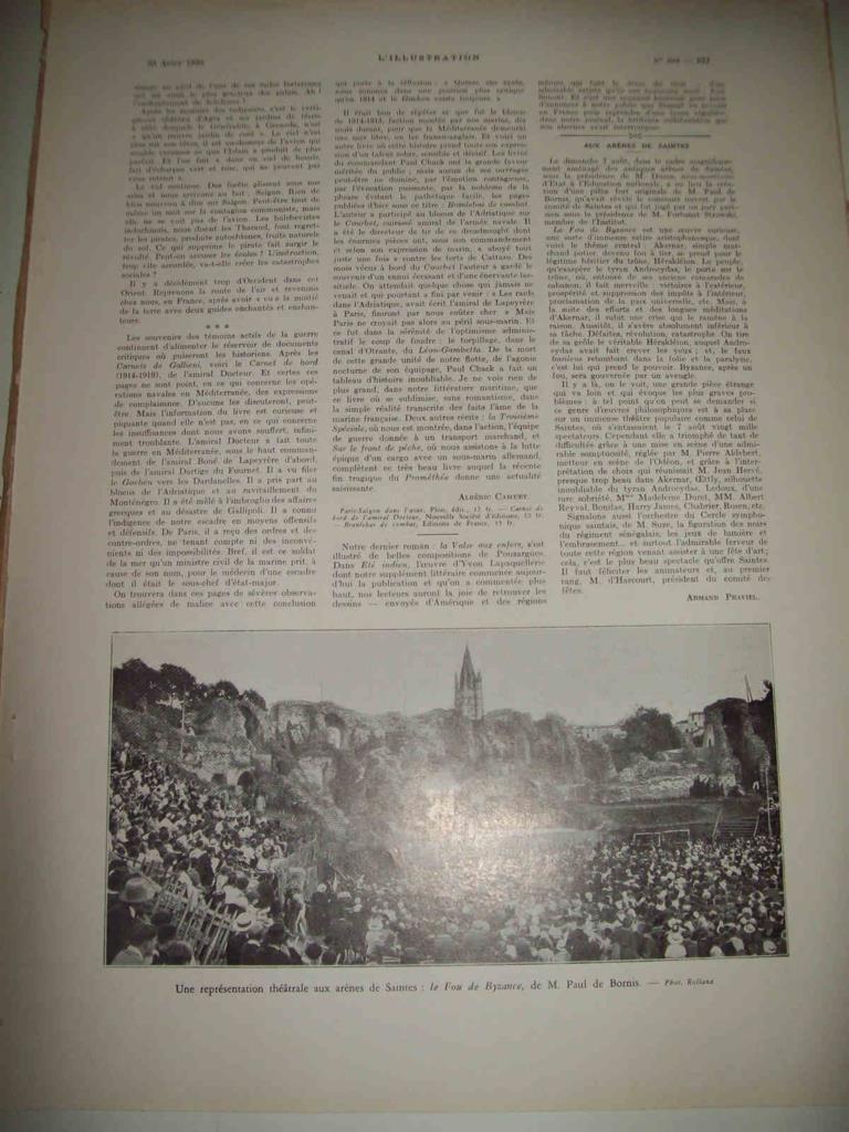LAMINA 15027: Teatro en las arenas de Saintes