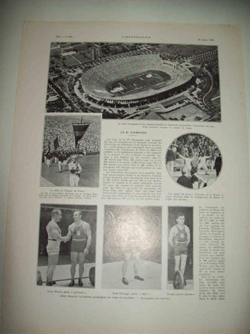 LAMINA 15024: X Juegos Olimpicos en Los Angeles