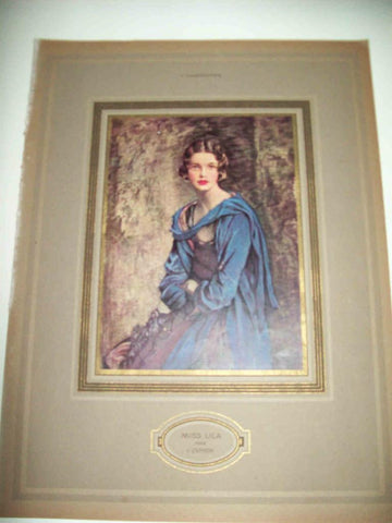LAMINA 15023: Miss Lila, por I. Cohen